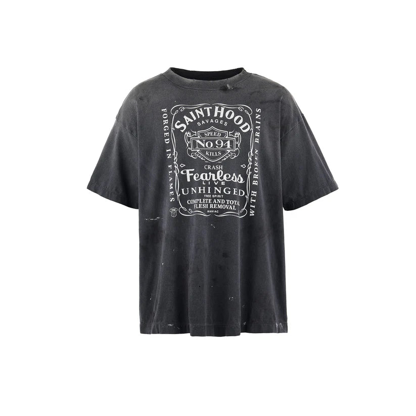 SAINT Mxxxxxx x NEIGHBORHOOD / STHD . SS TEE FEARLESS