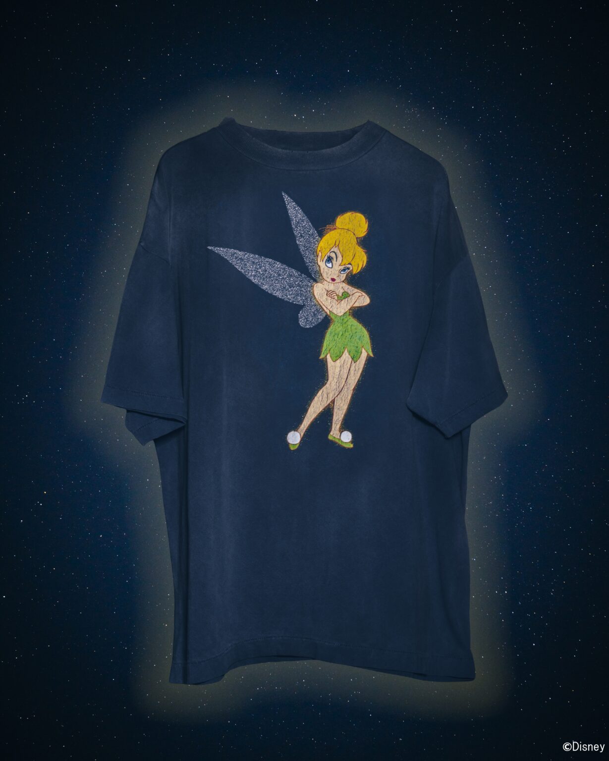 SAINT Mxxxxxx x Disney / DSN_SS T-SHIRT_TINKER BELL