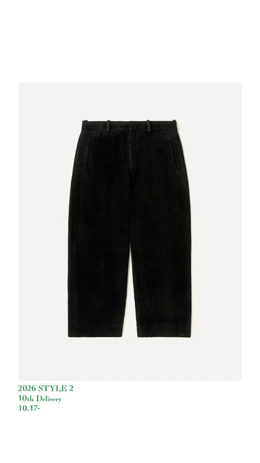 A.PRESSE 26AW Wool Corduroy Wide Trousers