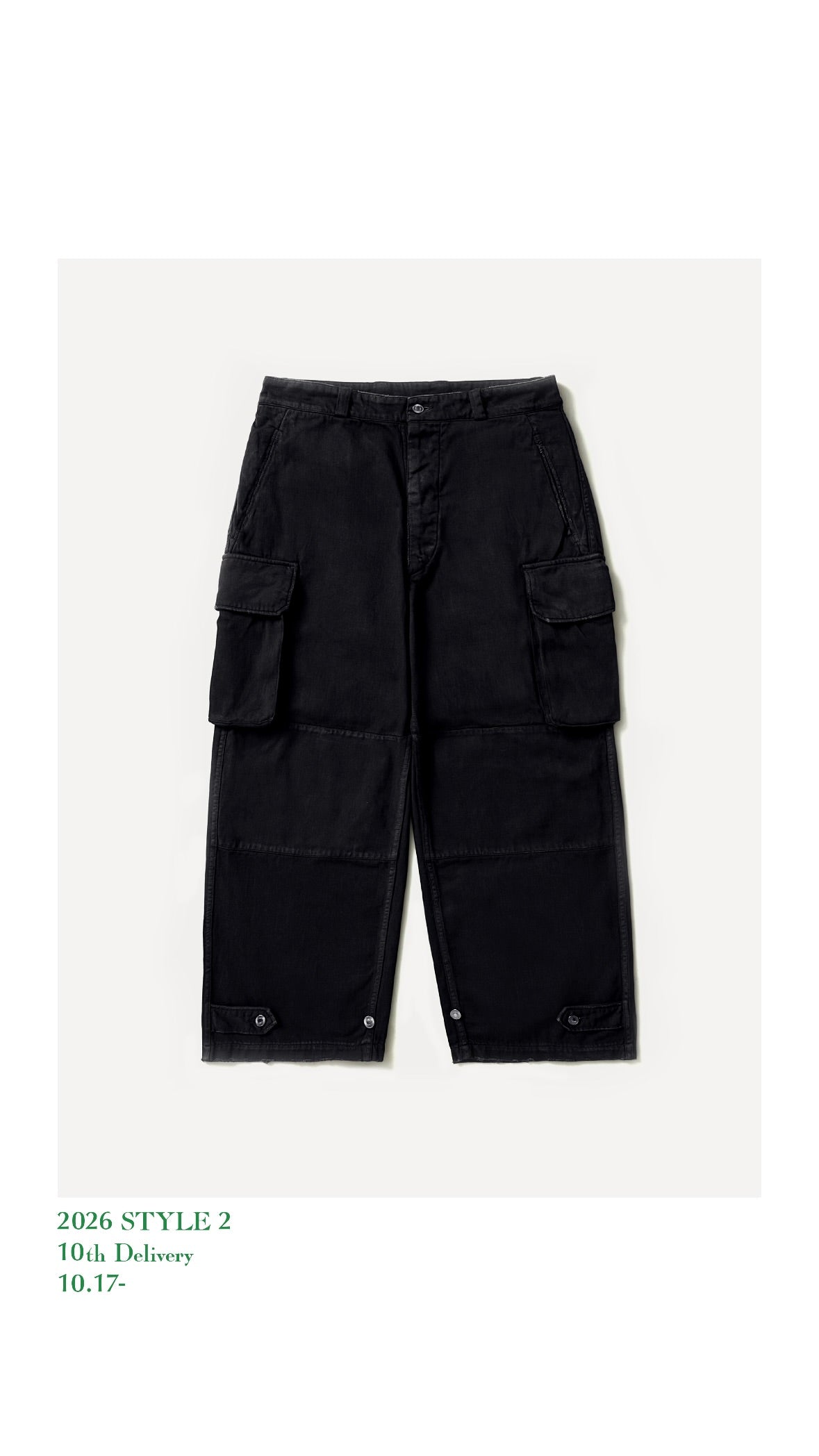 A.PRESSE 26AW Vintage FA HBT M-47 Pants