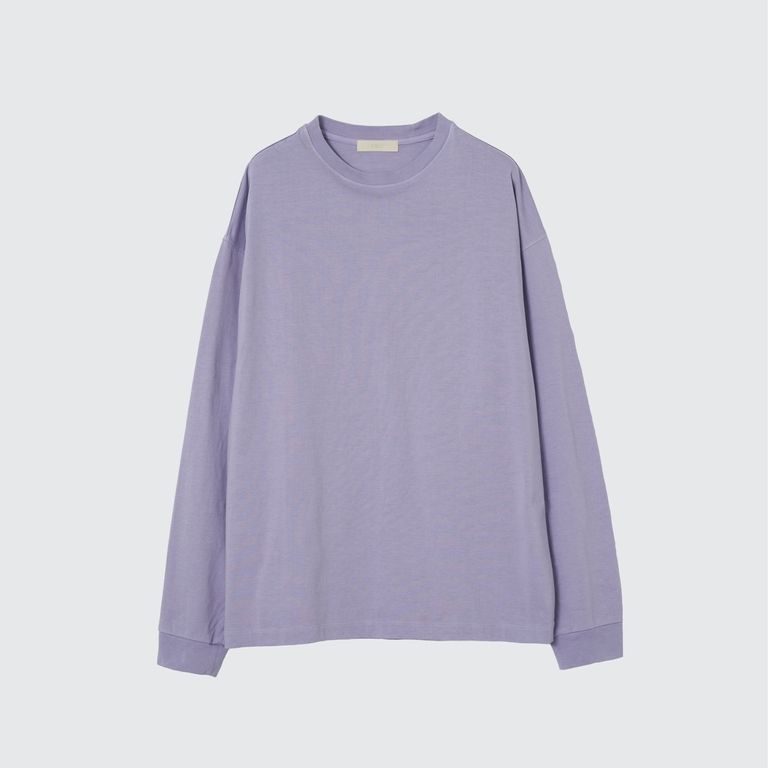 YOKE 25SS SUVIN COTTON JERSEY YOKE T-SHIRT LONG SLEEVE