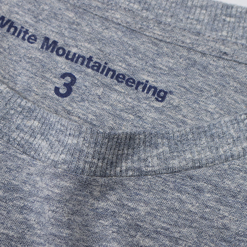 White Mountaineering 25SS VINTAGE COLLAGE LOGO T-SHIRT