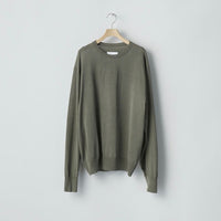 ssstein 25AW Wool/Silk Knit Crew Neck LS