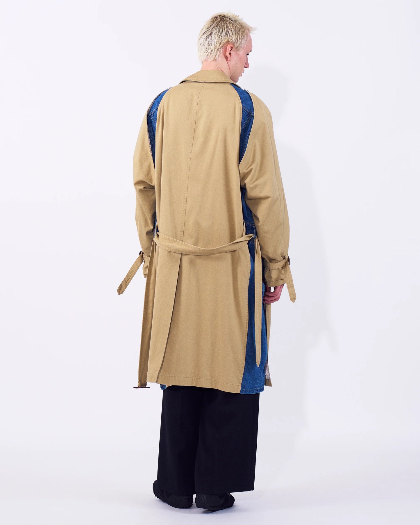 YOKE 26SS Connected Trench&Denim Coat