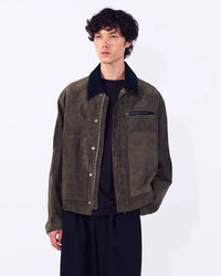 YOKE 26SS Goat Suede Work Jacket