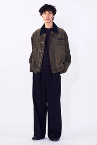 YOKE 26SS Goat Suede Work Jacket