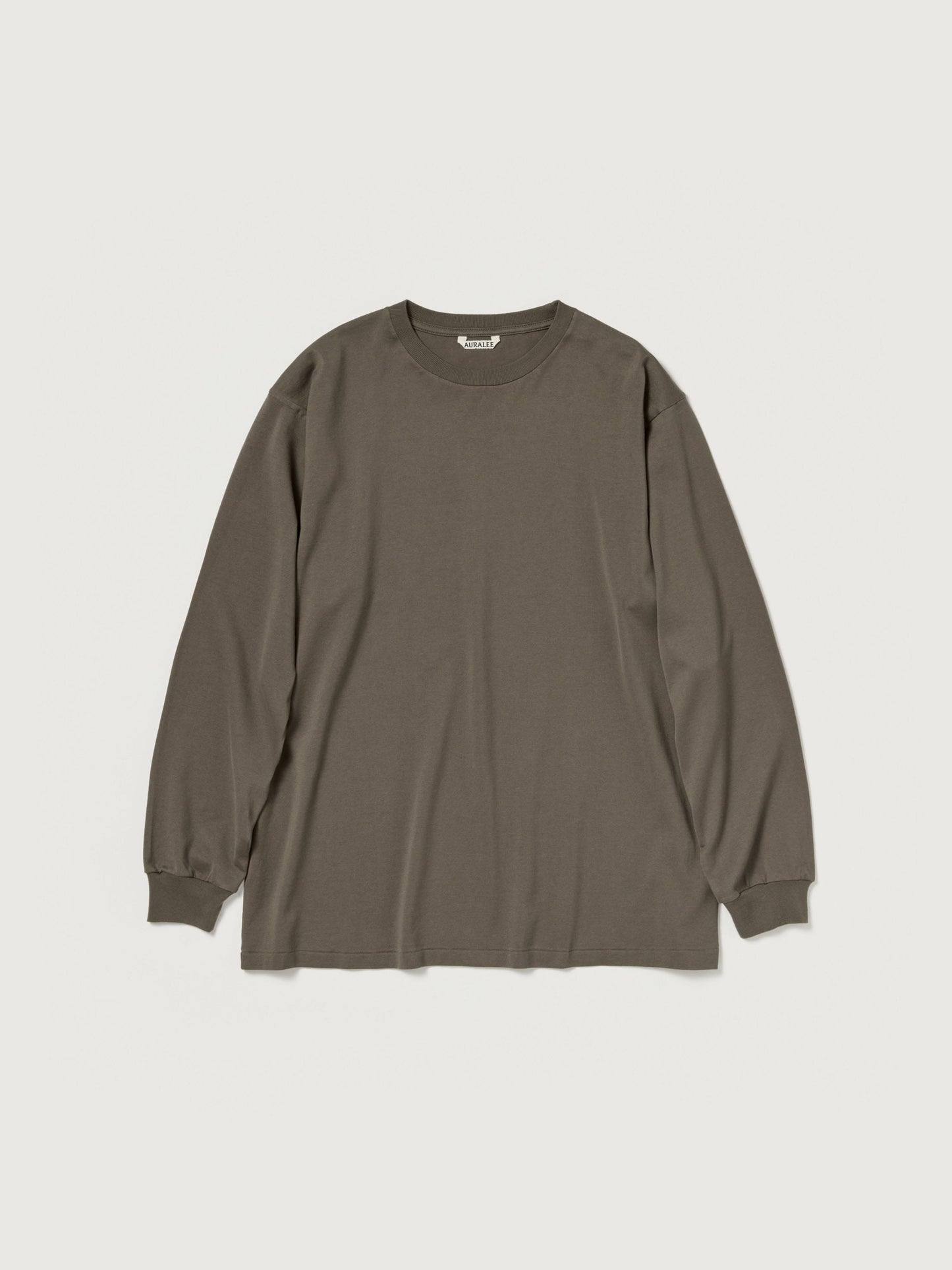 AURALEE 26AW  LUSTER PLAITING L/S TEE