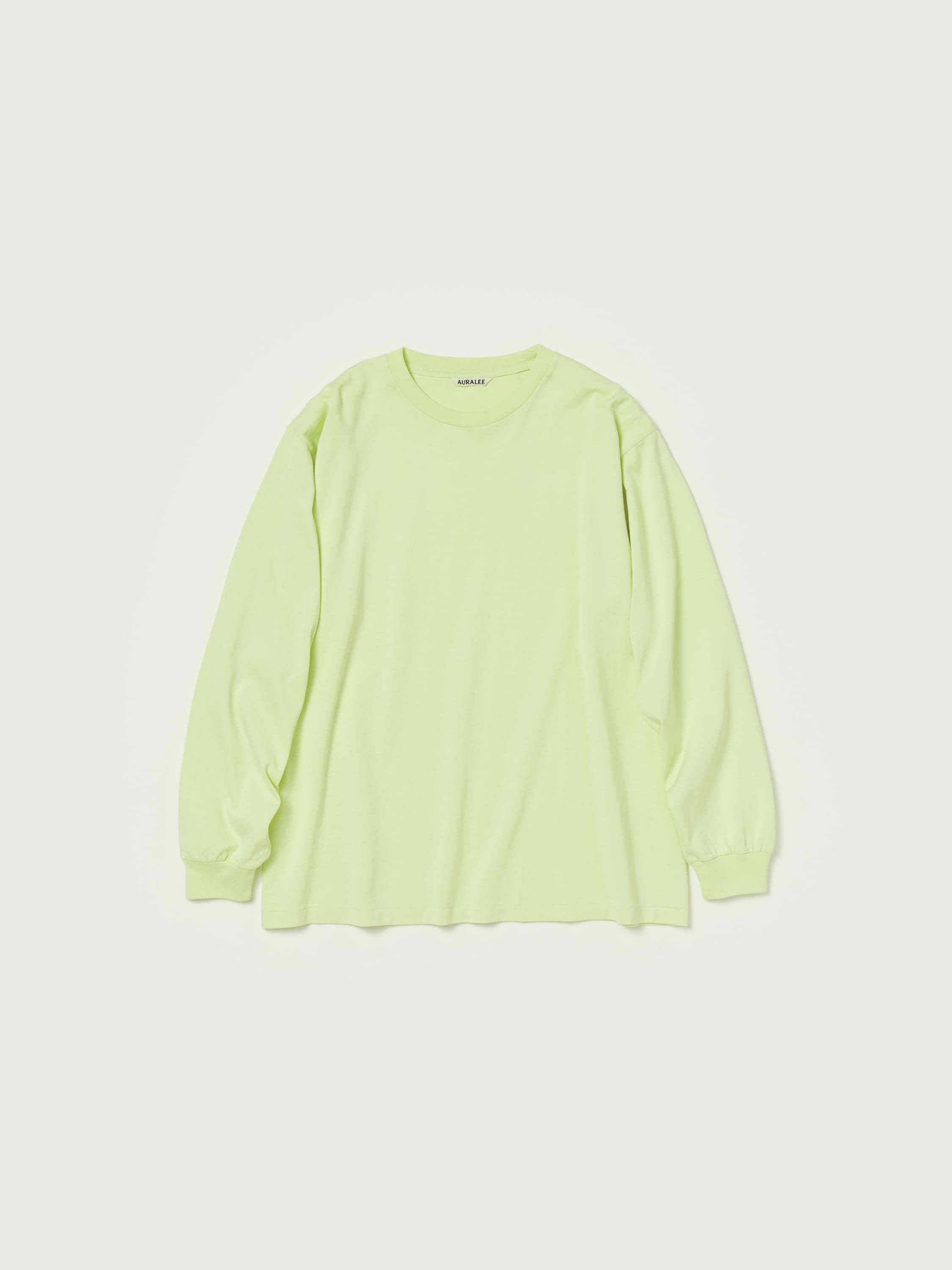 AURALEE 24AW LUSTER PLAITING L/S TEE