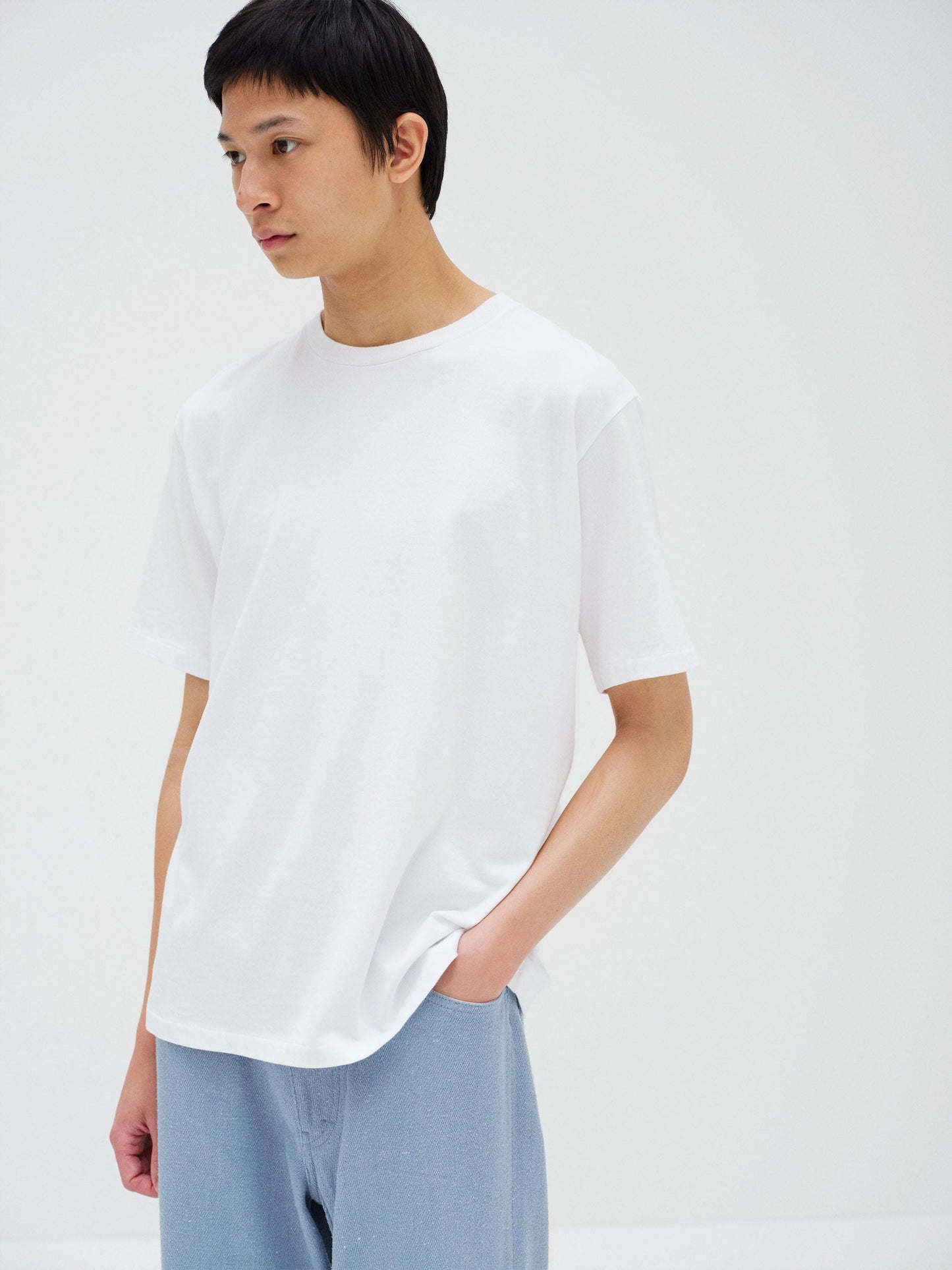 AURALEE 26AW LUSTER PLAITING S/S TEE