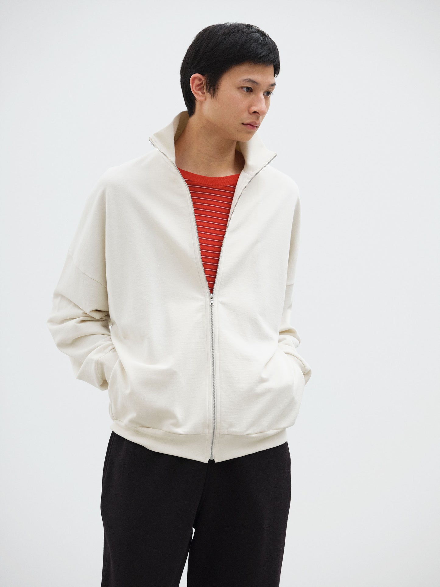 AURALEE 26AW SUPER HIGH GAUGE SWEAT ZIP BLOUSON