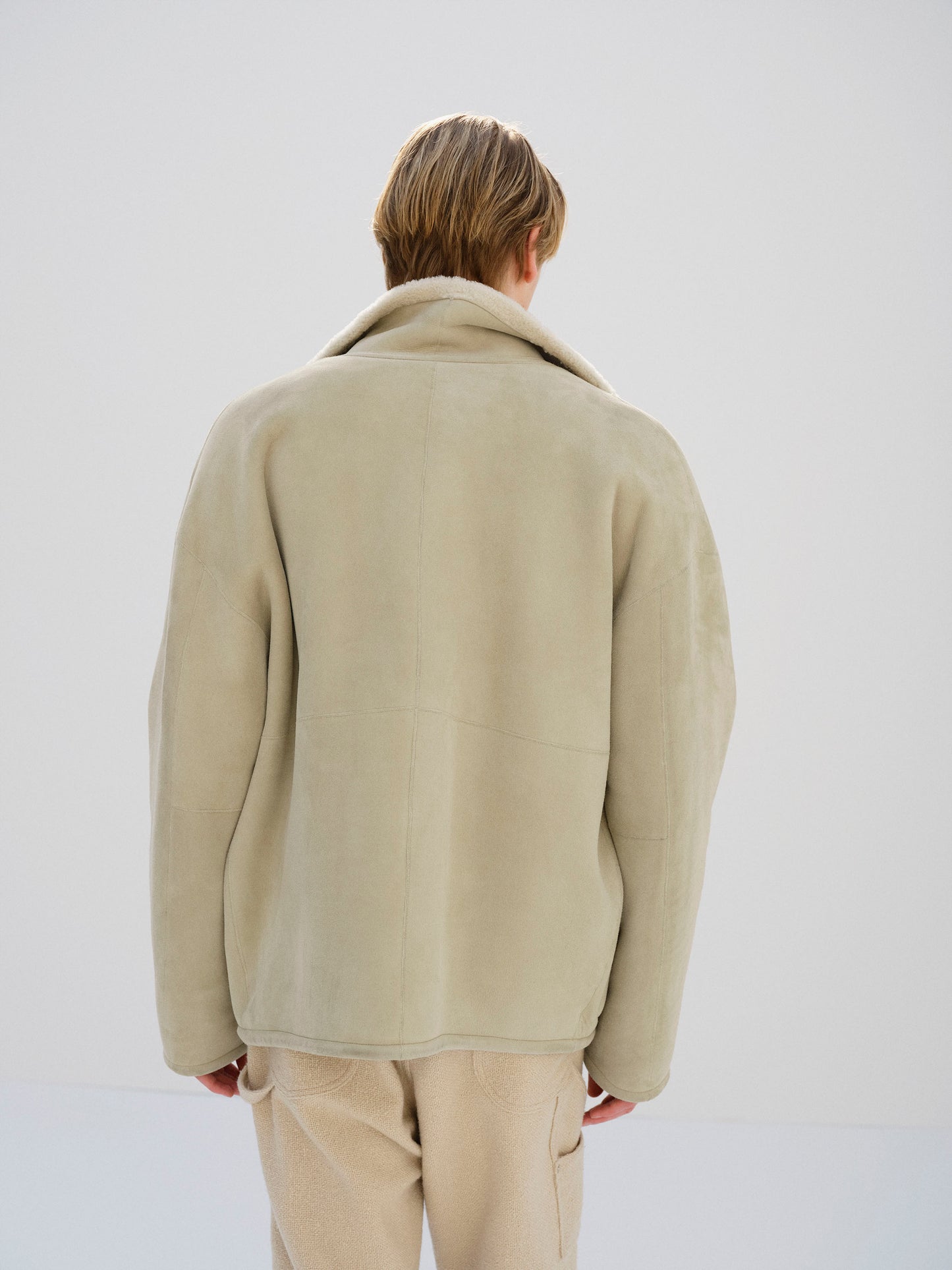 AURALEE 26AW MERINO MOUTON ZIP BLOUSON