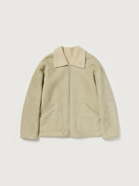 AURALEE 26AW MERINO MOUTON ZIP BLOUSON