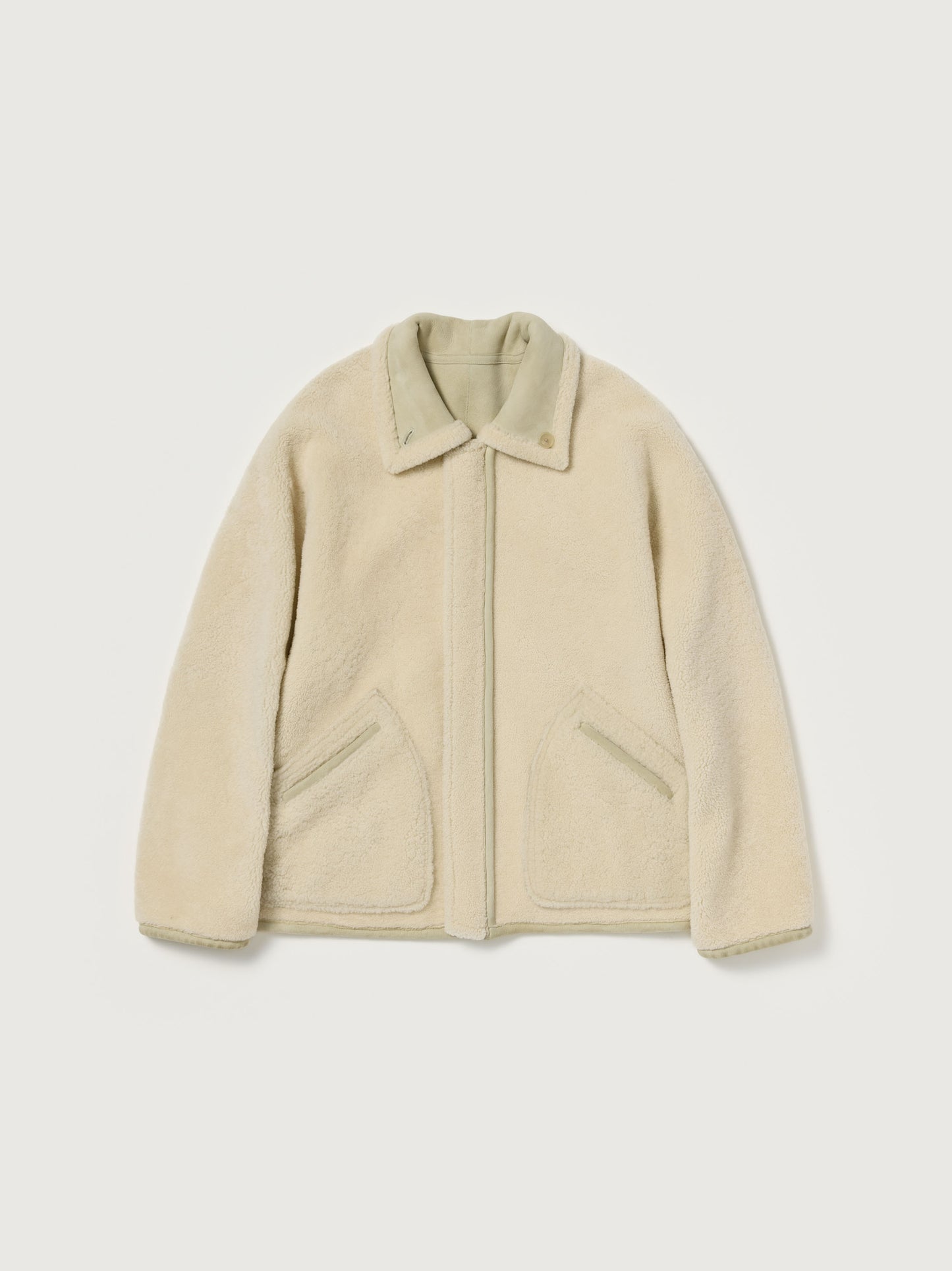 AURALEE 26AW MERINO MOUTON ZIP BLOUSON