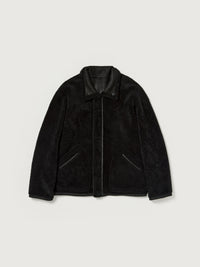 AURALEE 26AW MERINO MOUTON ZIP BLOUSON