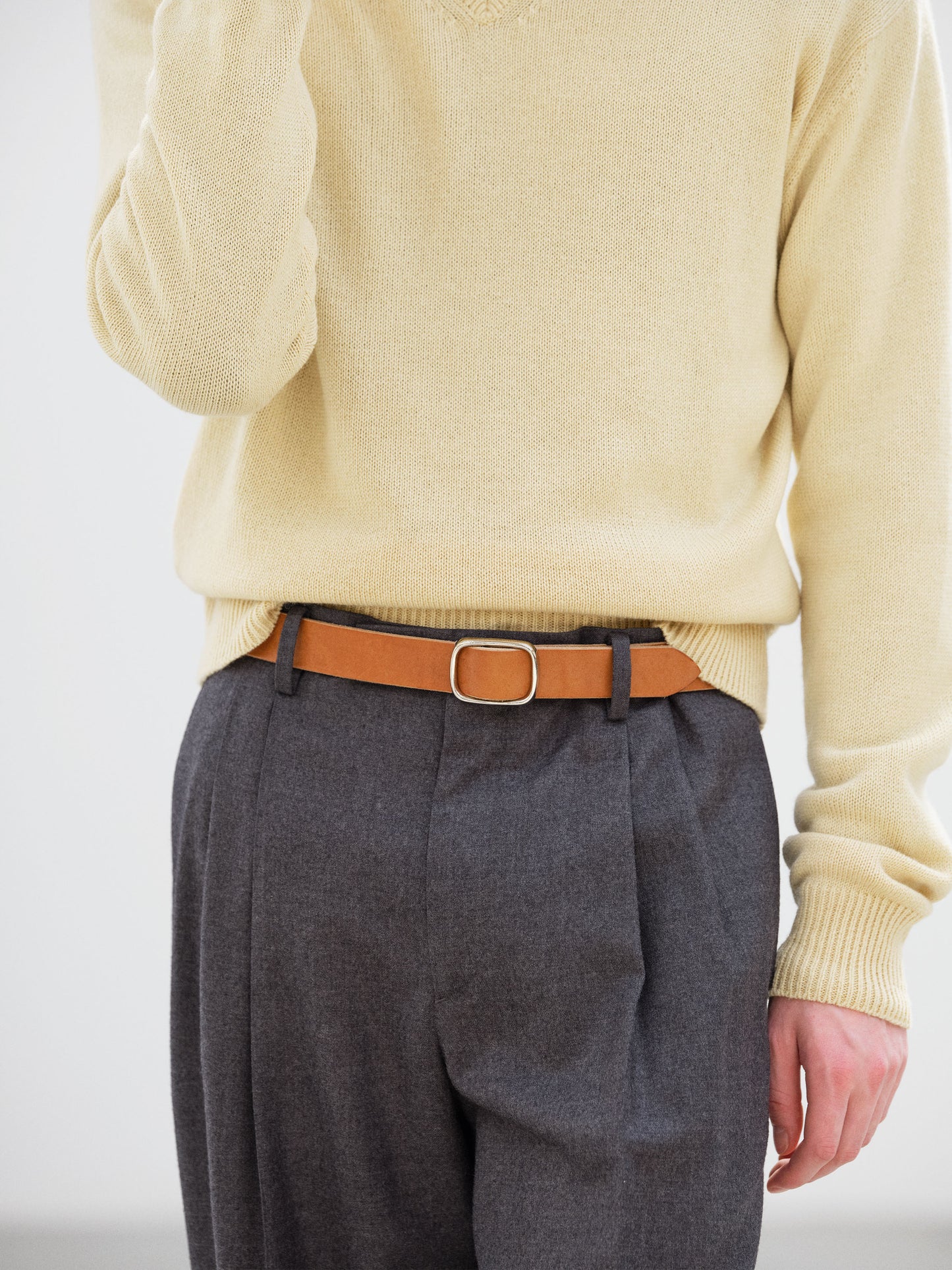 AURALEE 26AW REVERSIBLE BUCKLE BELT