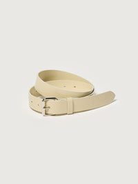 AURALEE 26AW GLAZED LEATHER ROLLER BUCKLE BELT