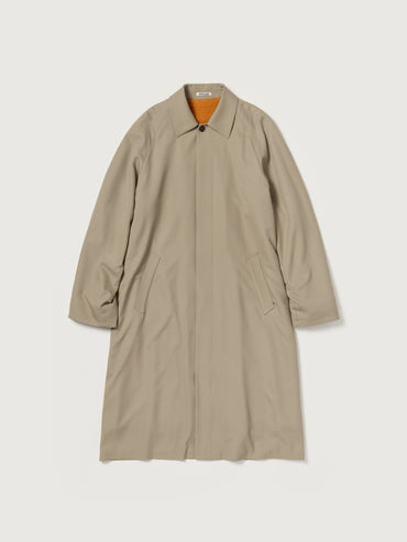 AURALEE 26AW ULTRA FINE WOOL TWILL WOOL-LINED COAT