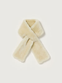 AURALEE 26AW STRAIGHT MERINO MOUTON FUR STOLE