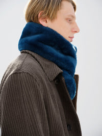 AURALEE 26AW STRAIGHT MERINO MOUTON FUR STOLE