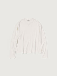 AURALEE 26AW BRUSHED ORGANIC COTTON JERSEY L/S TEE