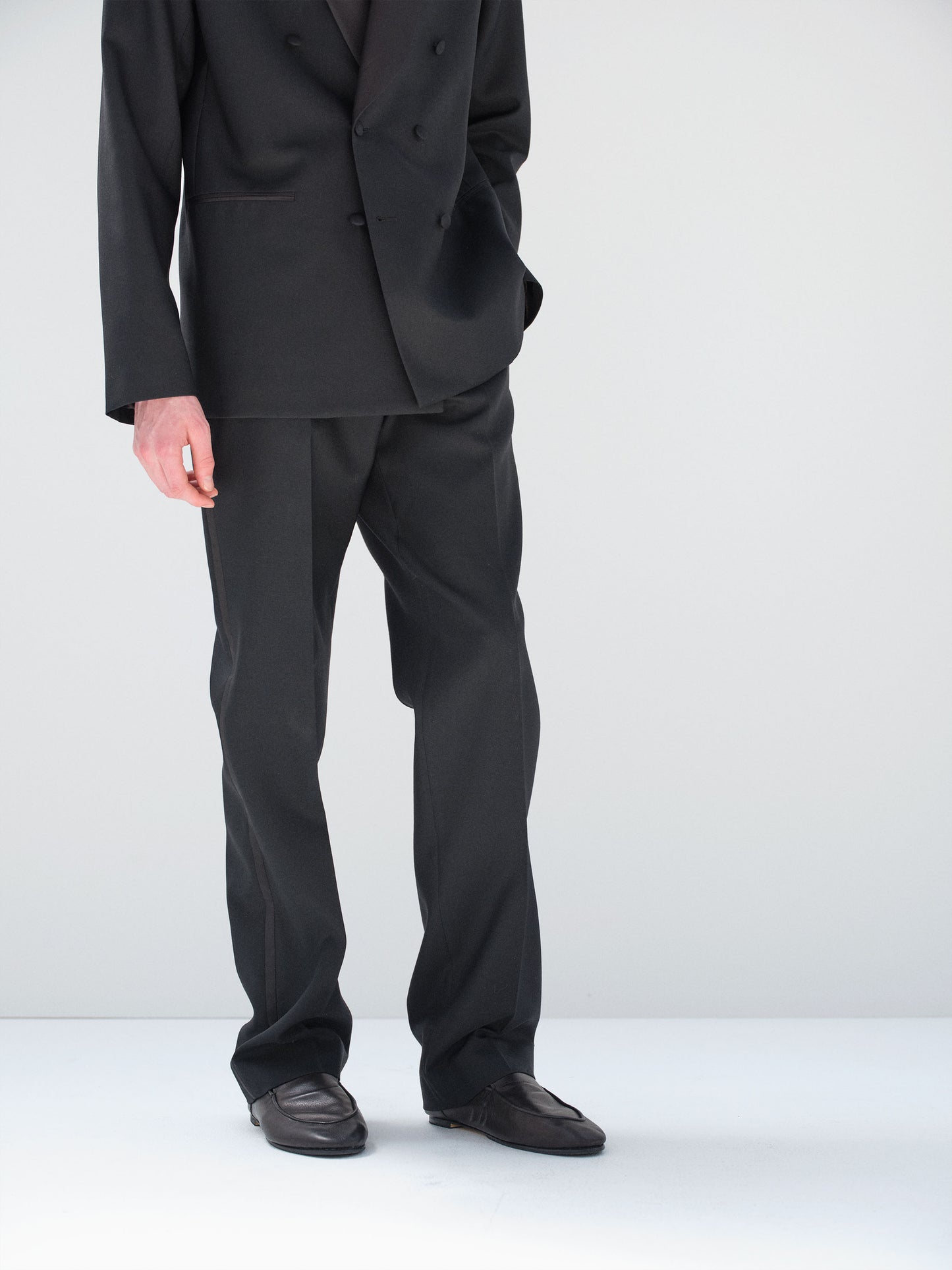 AURALEE 26AW HIGH-DENSITY WOOL WORSTED SLACKS
