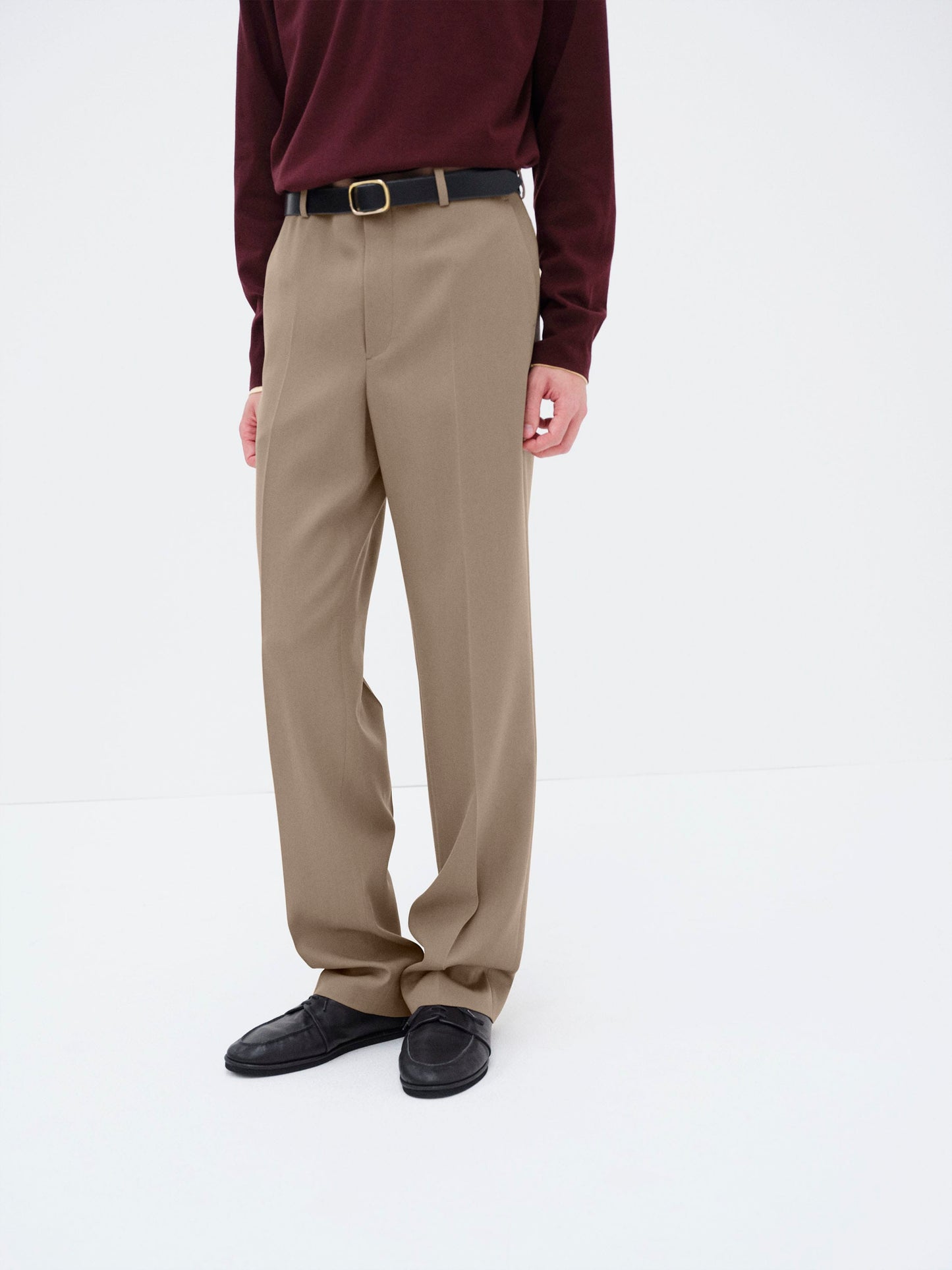 AURALEE 26AW LIGHT WOOL MAX GABARDINE SLACKS