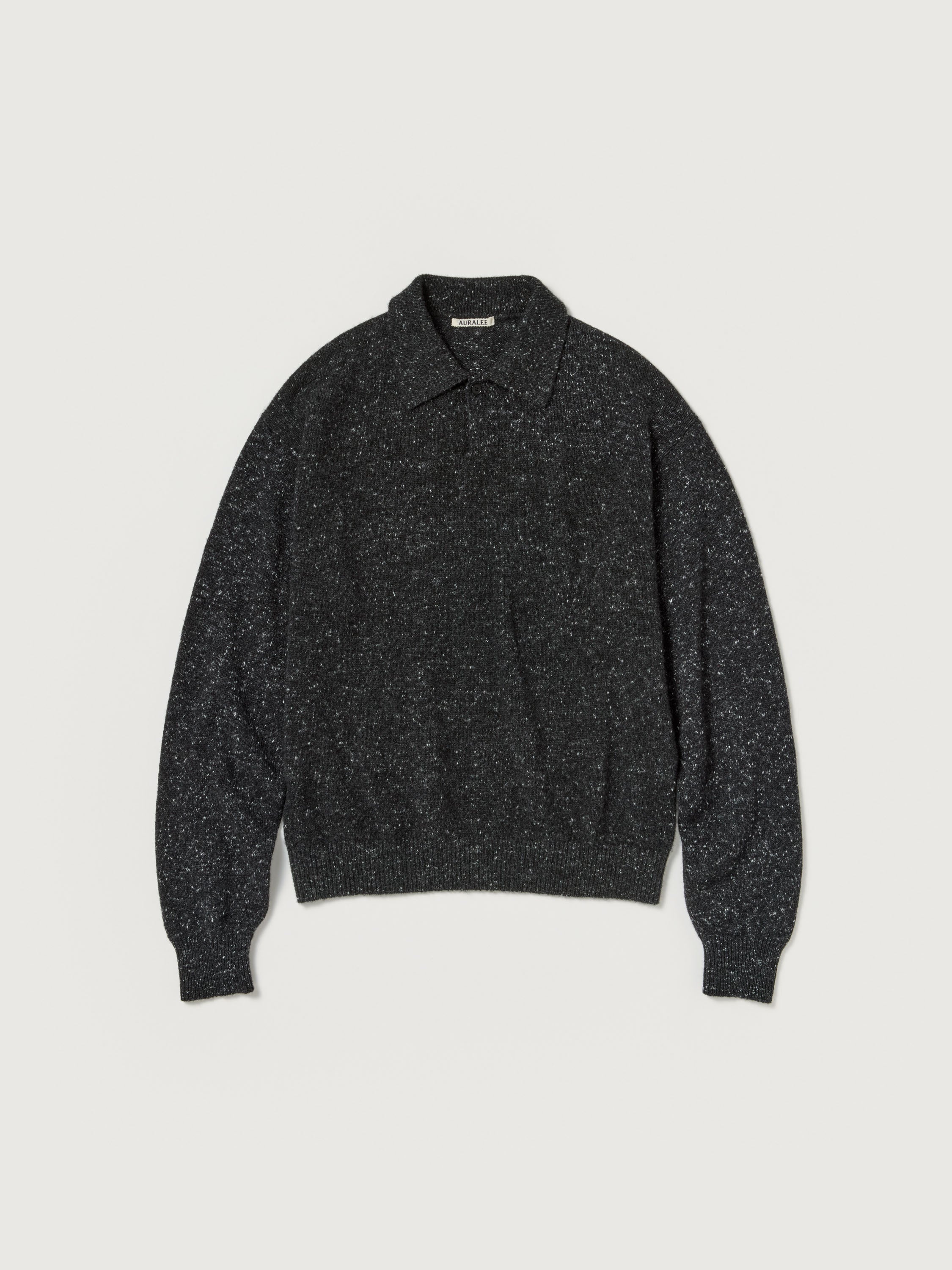 AURALEE 26AW CASHMERE NEP KNIT POLO – Vintage Concept Store