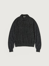 AURALEE 26AW CASHMERE NEP KNIT POLO