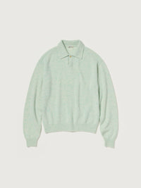 AURALEE 26AW CASHMERE NEP KNIT POLO