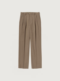 AURALEE 26AW LIGHT WOOL MAX GABARDINE TWO-TUCK SLACKS