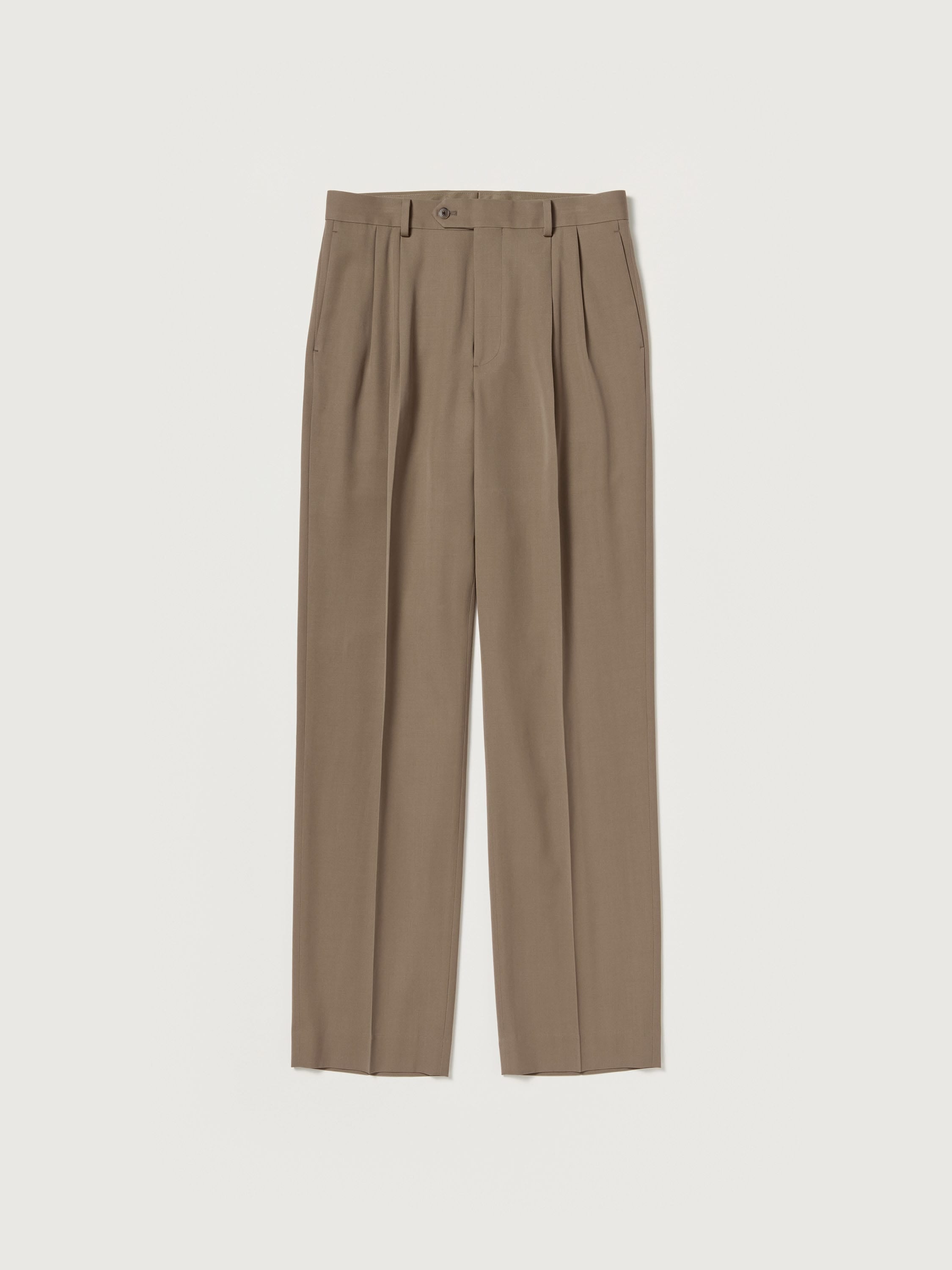 AURALEE 26AW LIGHT WOOL MAX GABARDINE TWO-TUCK SLACKS