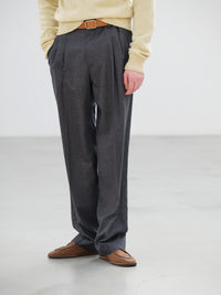 AURALEE 26AW SUPER LIGHT WOOL TWO-TUCK SLACKS