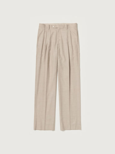 AURALEE 26AW SUPER LIGHT WOOL TWO-TUCK SLACKS