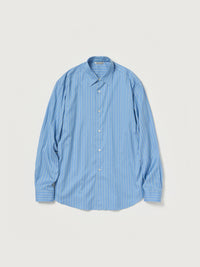 AURALEE 26AW COTTON SILK STRIPE SHIRT