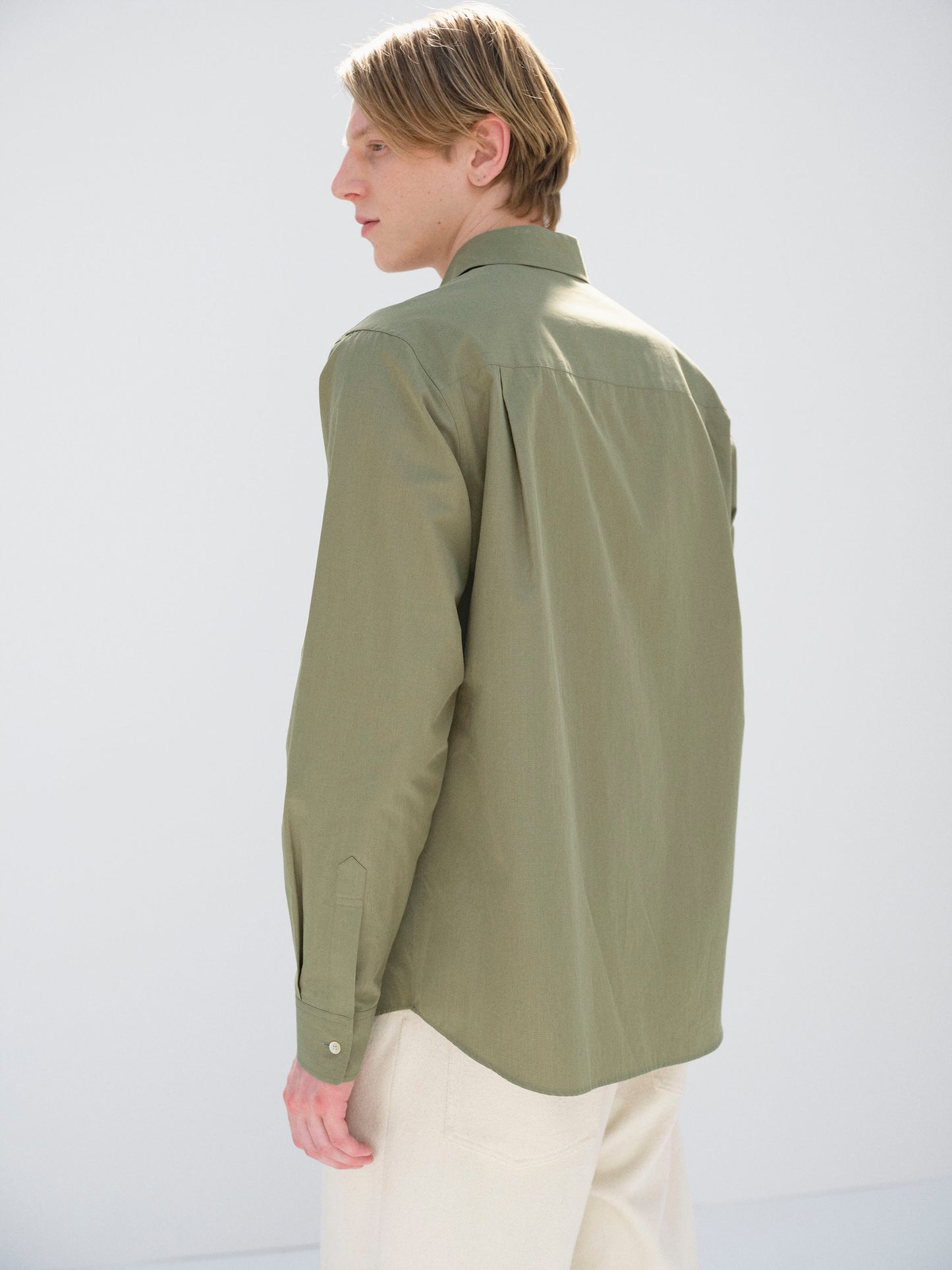 AURALEE 26AW FINX LIGHT WEATHER CHAMBRAY SHIRT