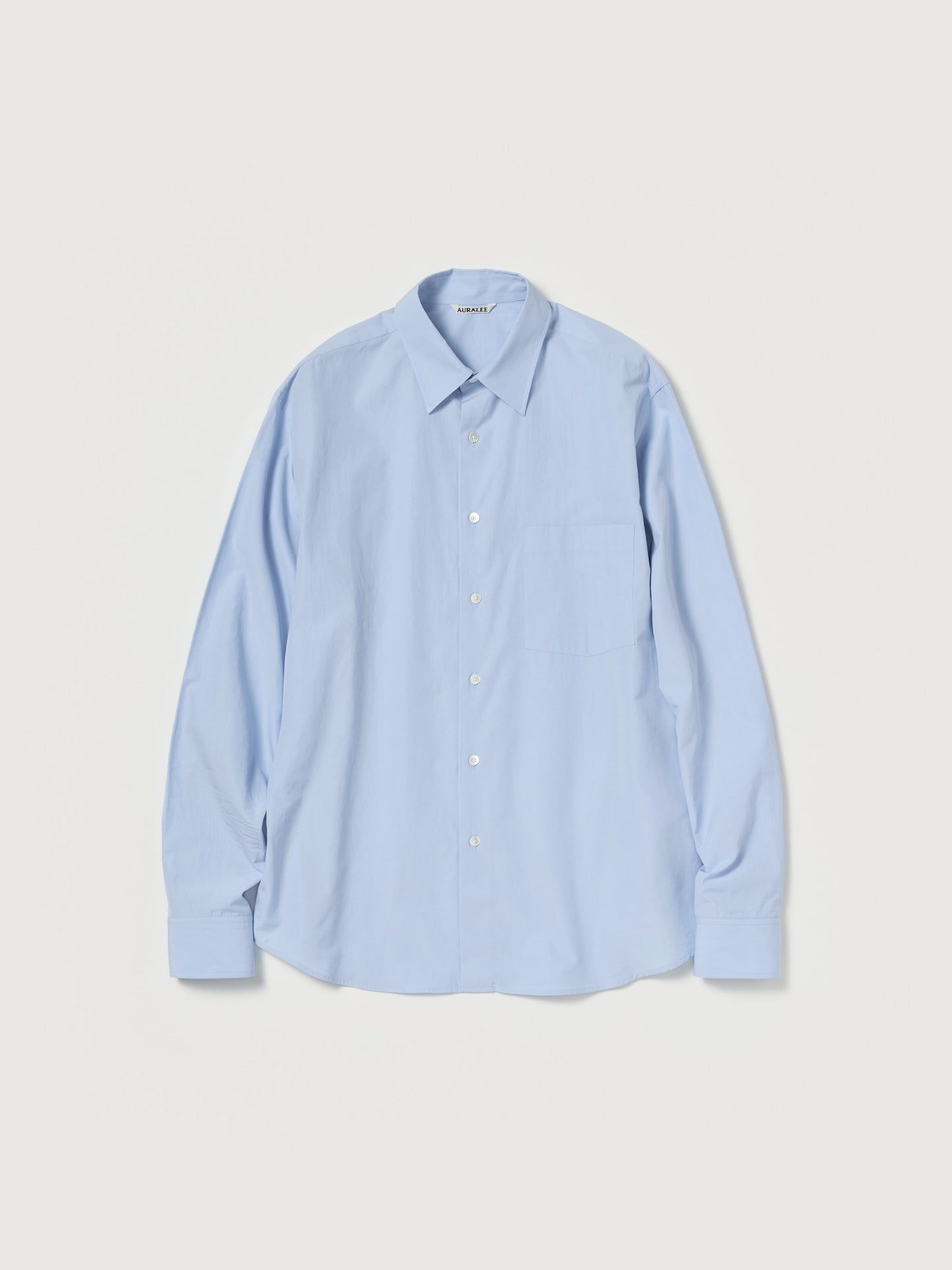 AURALEE 26AW FINX LIGHT WEATHER CHAMBRAY SHIRT