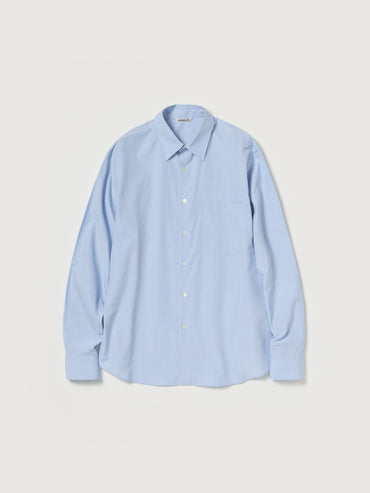 AURALEE 26AW FINX LIGHT WEATHER CHAMBRAY SHIRT