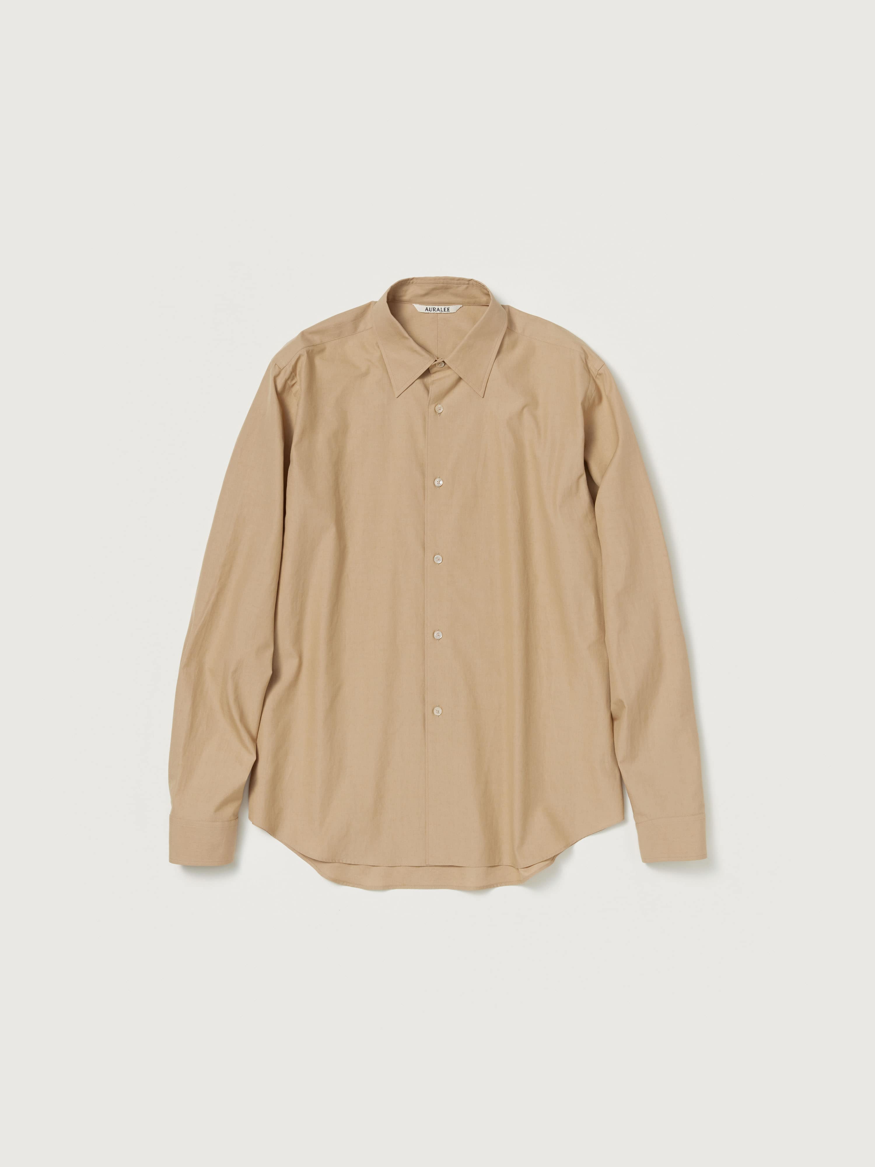 AURALEE 26AW WASHED FINX TWILL SHIRT