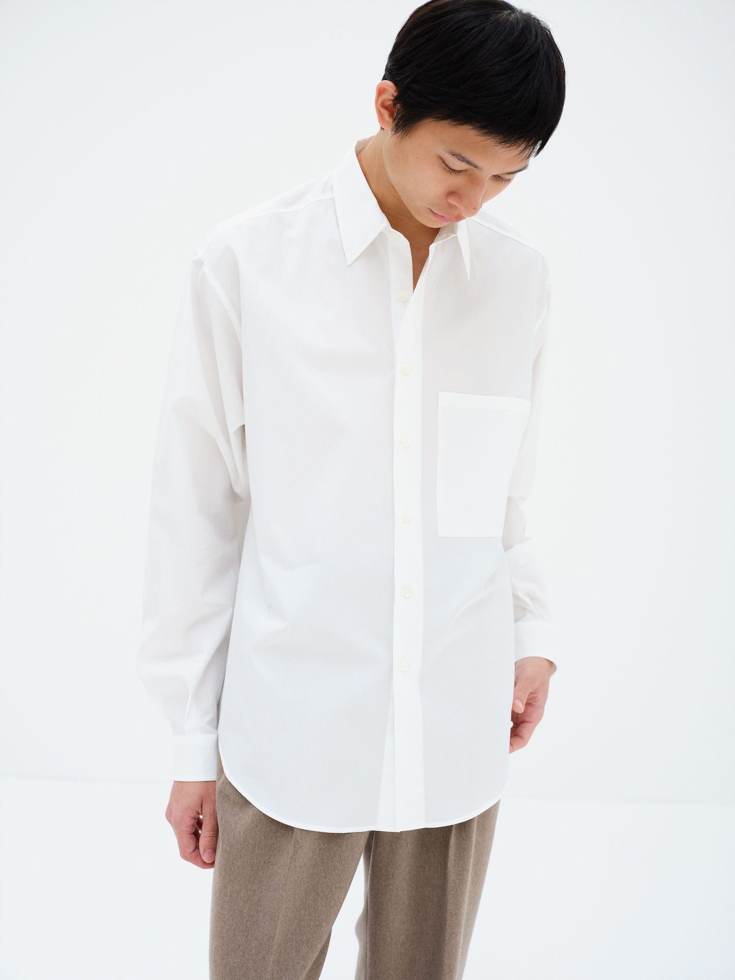 AURALEE 26AW WASHED FINX TWILL BIG SHIRT