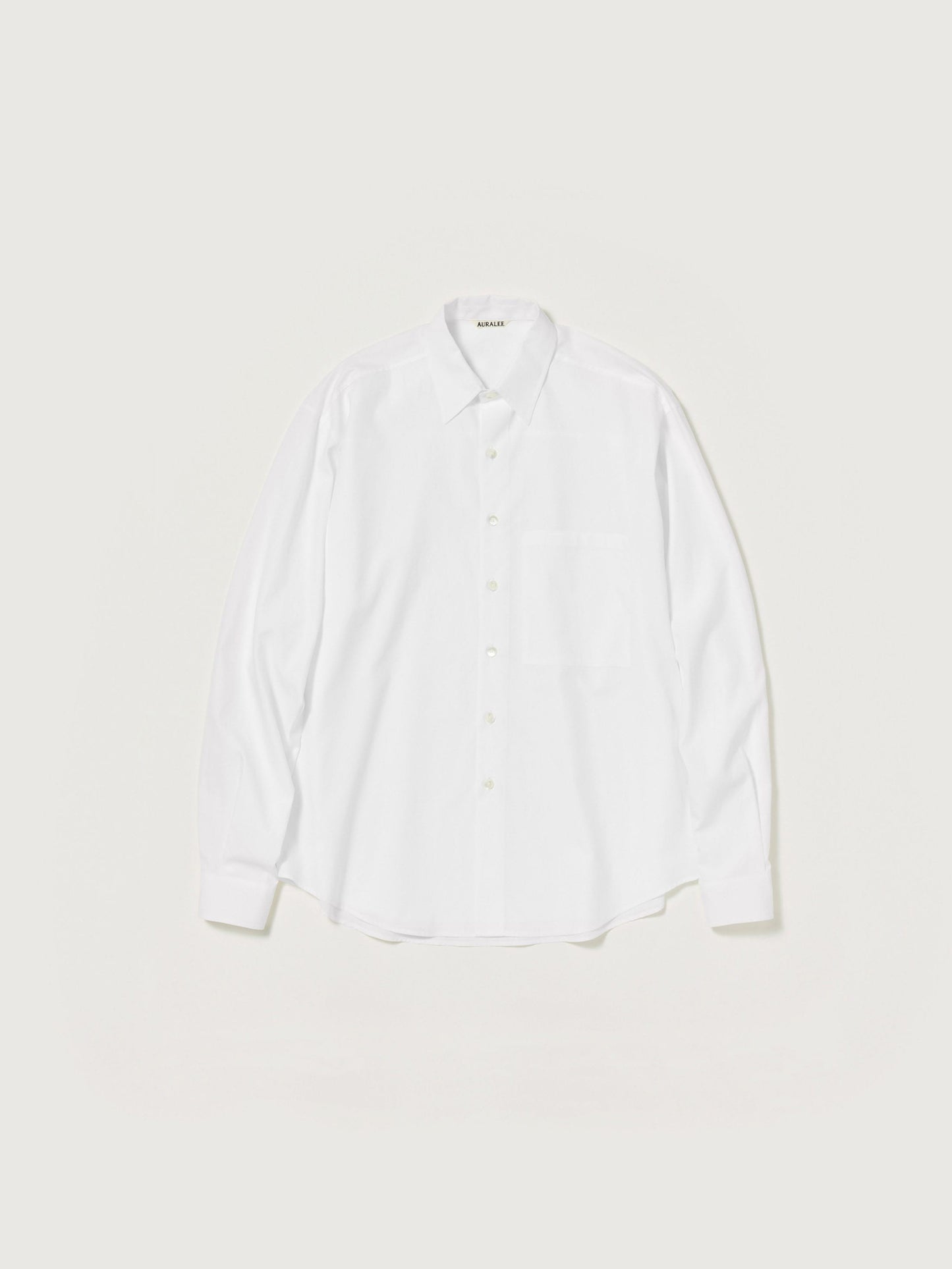 AURALEE 26AW WASHED FINX TWILL BIG SHIRT