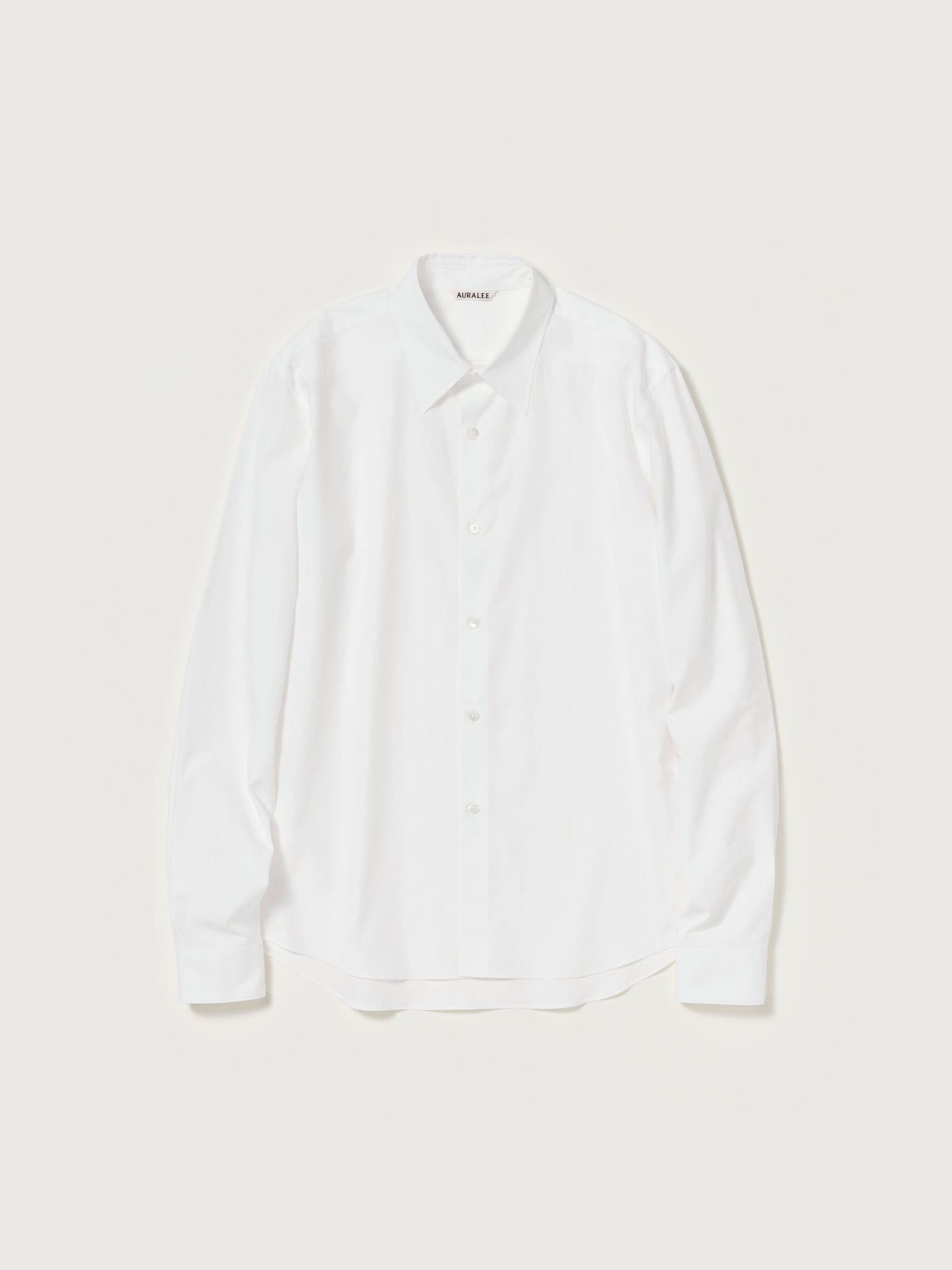 AURALEE 26AW WASHED FINX TWILL SLIM SHIRT
