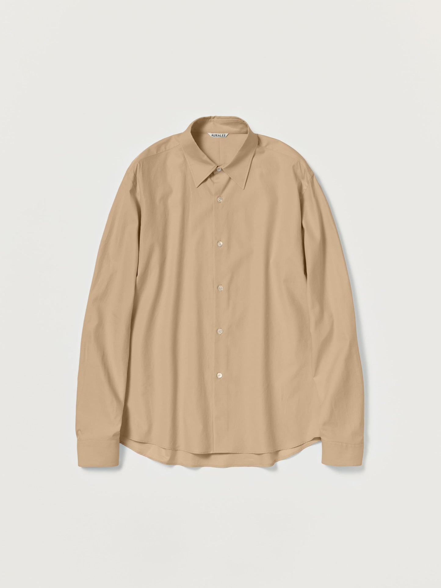 AURALEE 26AW WASHED FINX TWILL SLIM SHIRT