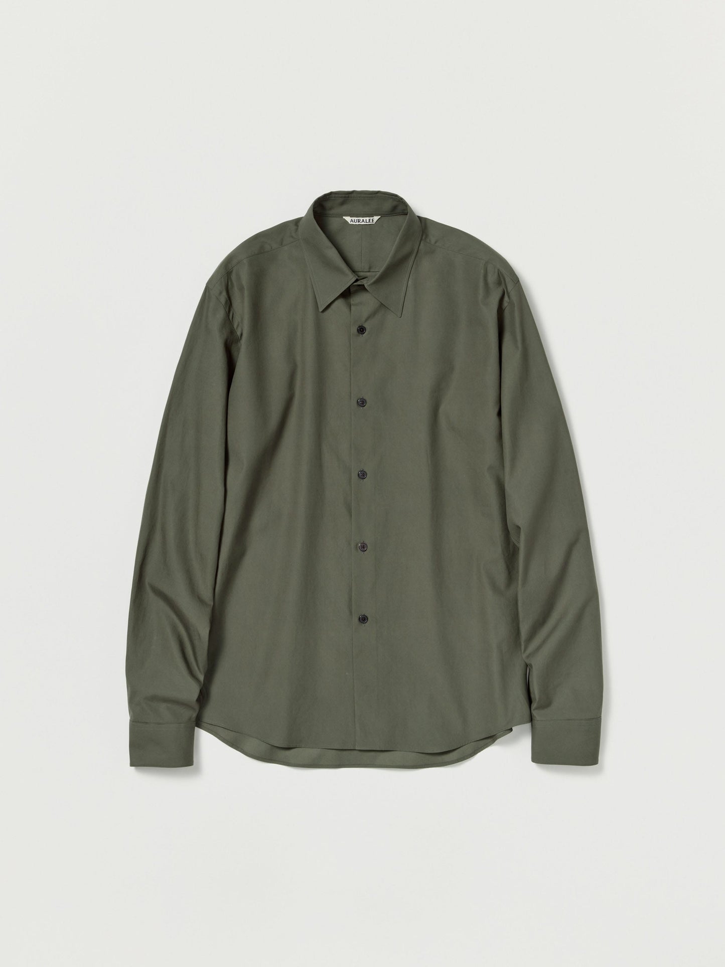 AURALEE 26AW WASHED FINX TWILL SLIM SHIRT