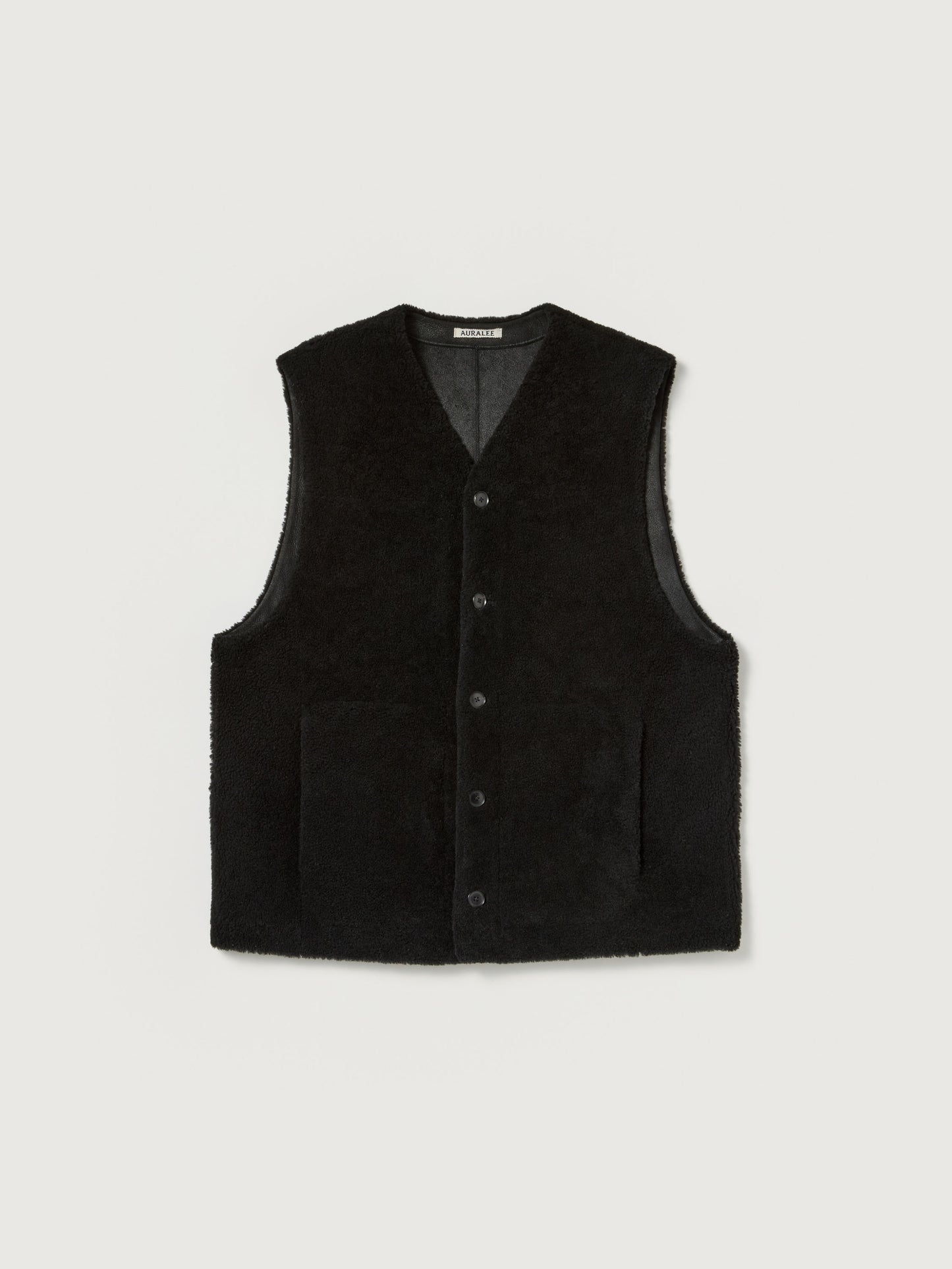 AURALEE 26AW MERINO MOUTON VEST