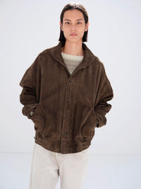 AURALEE 26SS SILKY GRAIN SUEDE BLOUSON