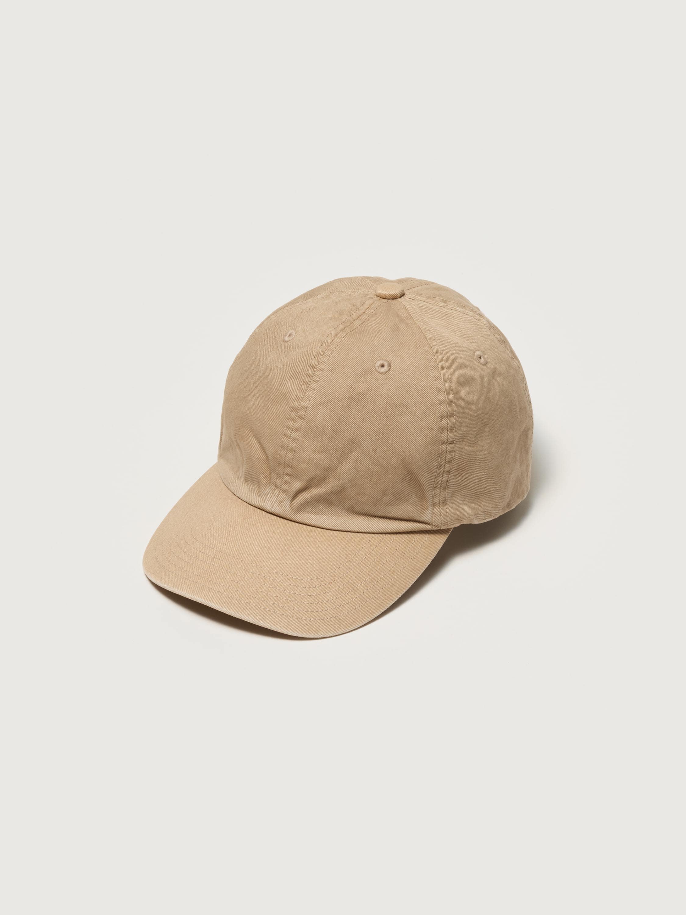 AURALEE 26SS GARMENT-DYED FINX CHINO CAP MADE BY KIJIMA TAKAYUKI