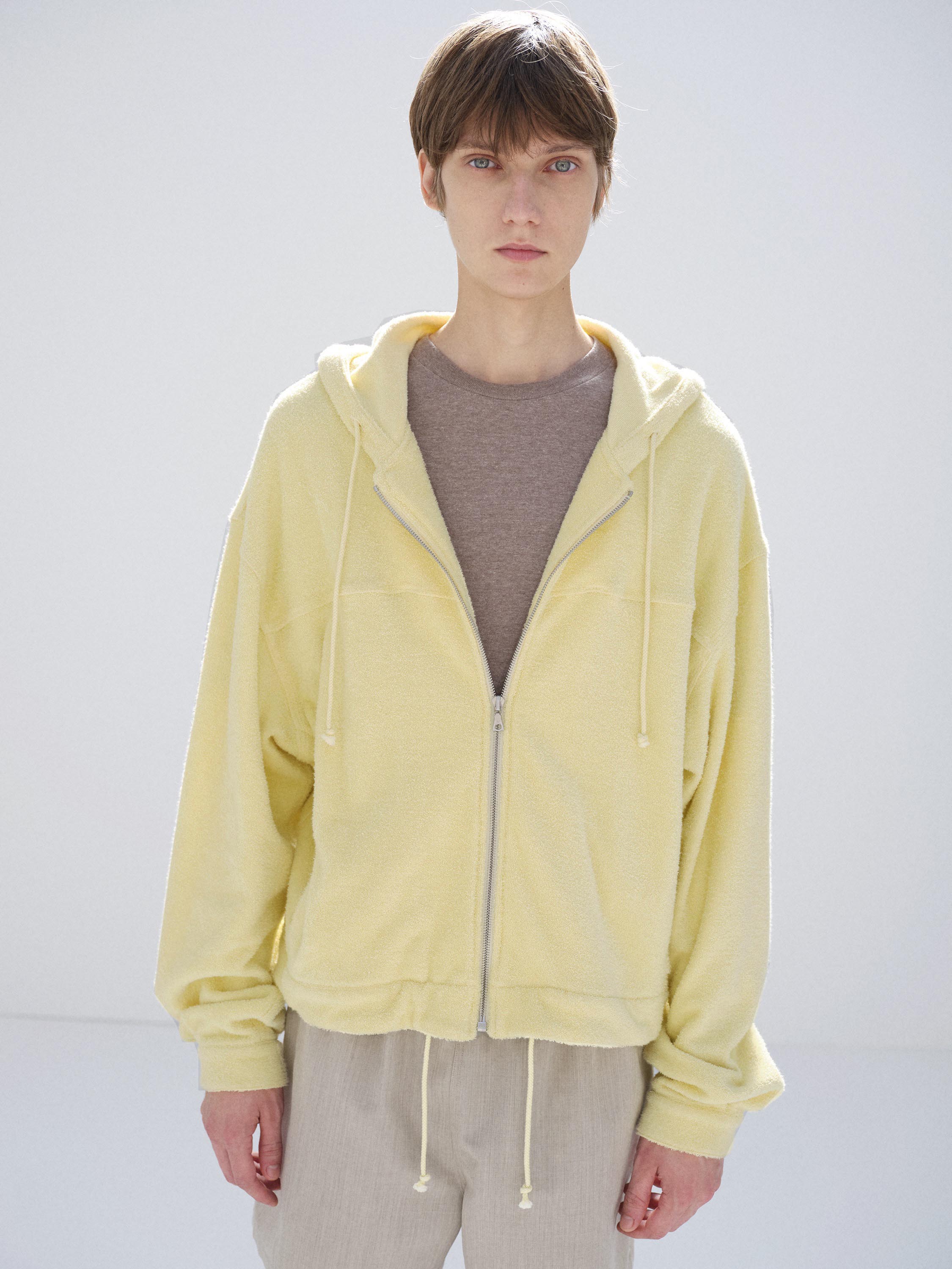 AURALEE 26SS COTTON NYLON PILE ZIP PARKA – Vintage Concept Store