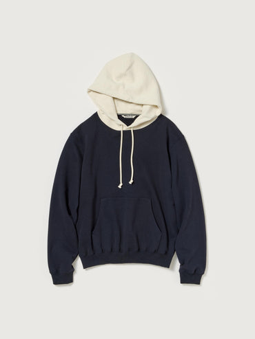 AURALEE 26SS SMOOTH SOFT BD SWEAT P/O PARKA