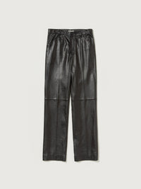 AURALEE 26SS TEXTURED LAMB LEATHER PANTS